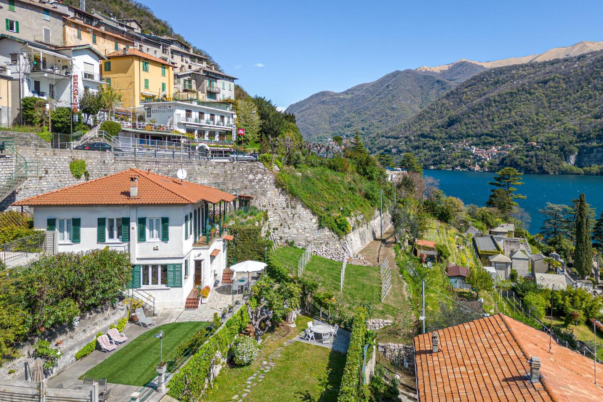 Casa Bambu - Splendida Vista Lago E Posto Auto Laglio Dış mekan fotoğraf