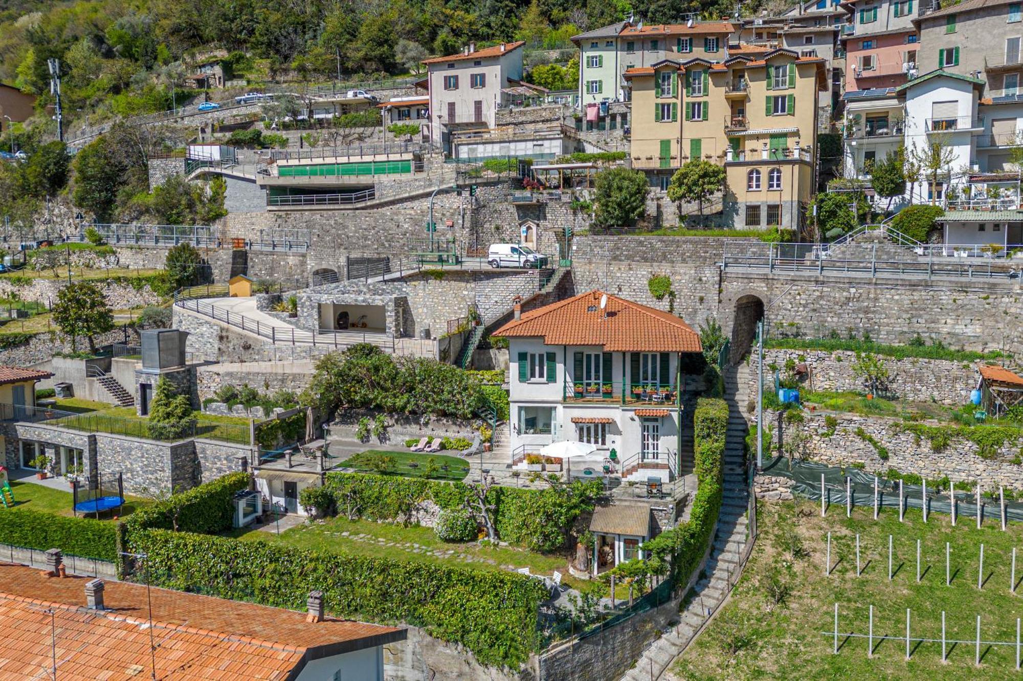Casa Bambu - Splendida Vista Lago E Posto Auto Laglio Dış mekan fotoğraf