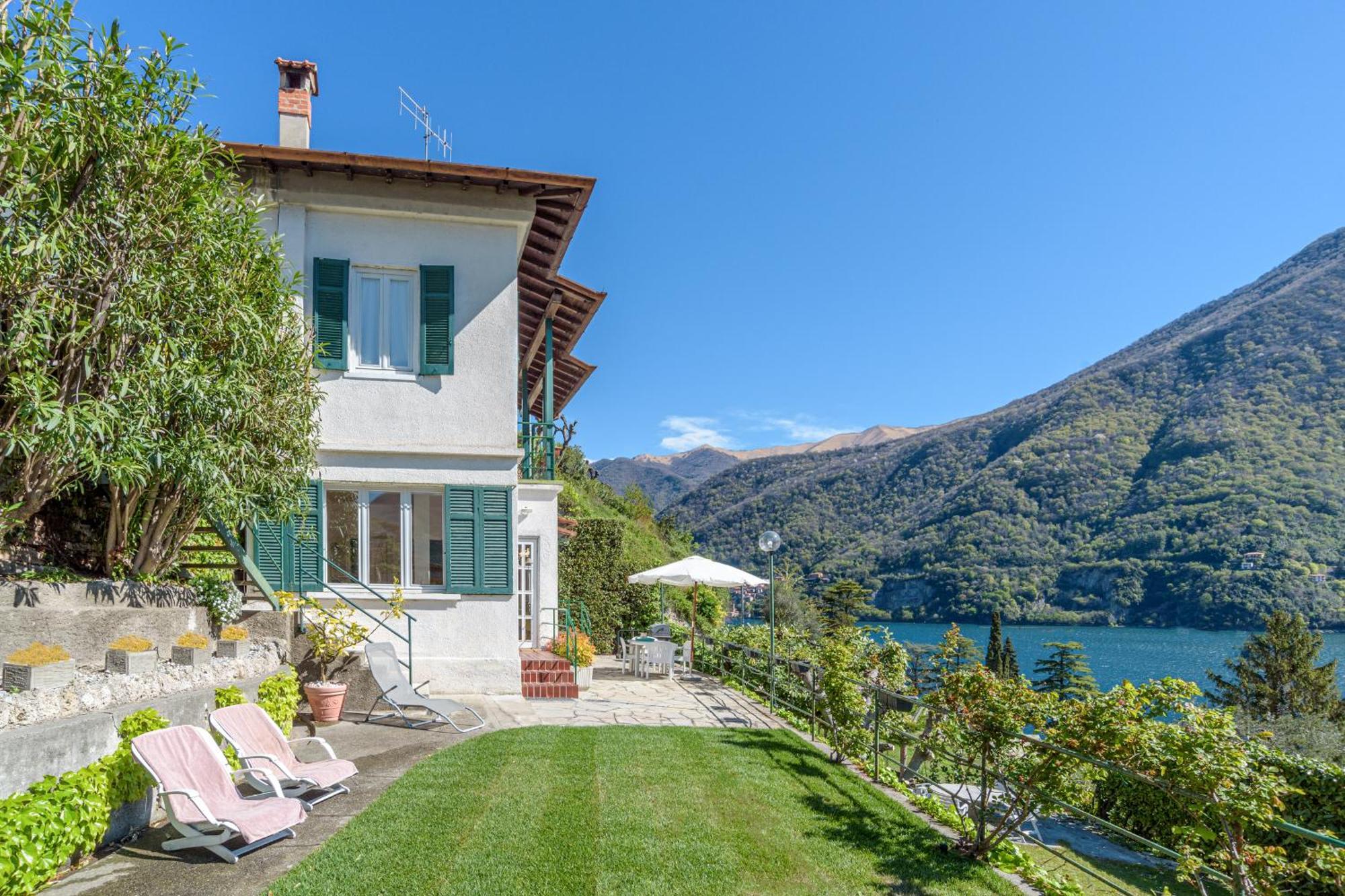 Casa Bambu - Splendida Vista Lago E Posto Auto Laglio Dış mekan fotoğraf