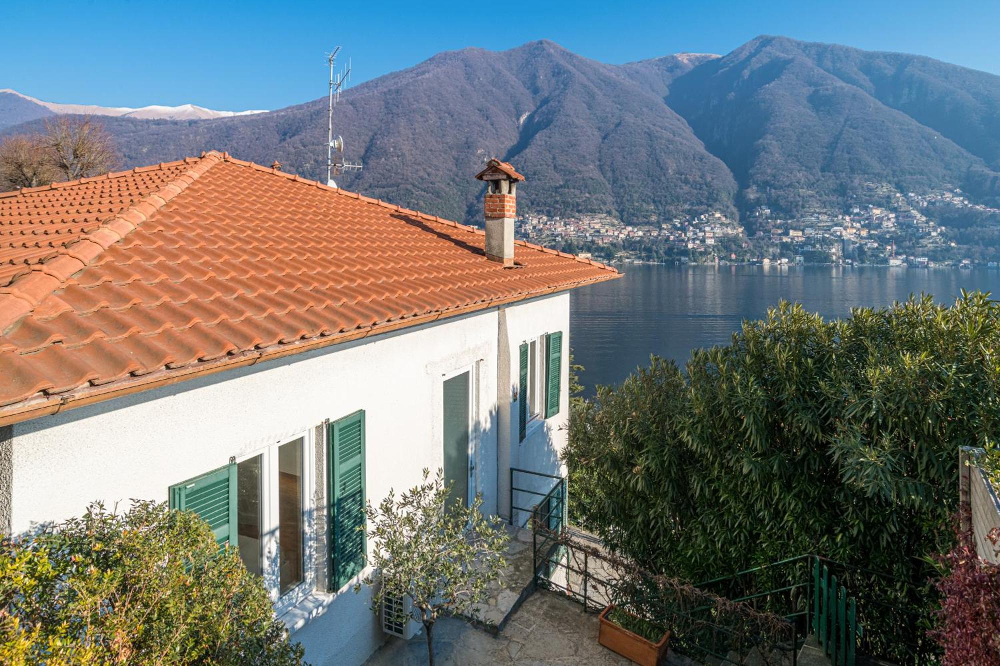 Casa Bambu - Splendida Vista Lago E Posto Auto Laglio Dış mekan fotoğraf
