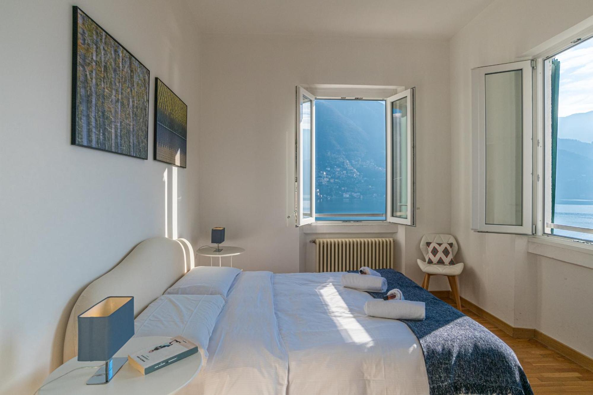 Casa Bambu - Splendida Vista Lago E Posto Auto Laglio Dış mekan fotoğraf